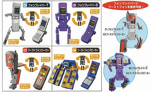 ミニプラ　ケータイ捜査官７商品一覧