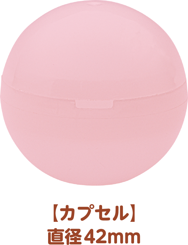 カプセル：直径約42mm