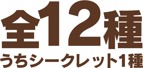全12種うちシークレット1種