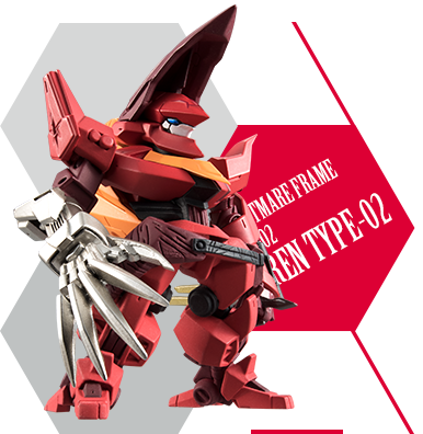 KNIGHTMARE FRAME TYPE-02 GUREN TYPE-02:紅蓮弐式