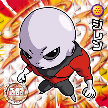 超戦士シールウエハースZ 宇宙の猛者たち W4-14 ゴッドレア ジレン