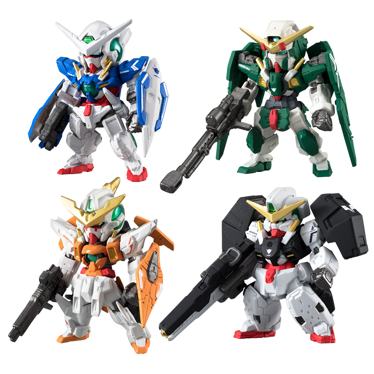 【新品 未開封】ガンダムコンバージ コア ガンダム00 10周年メモリアルセット