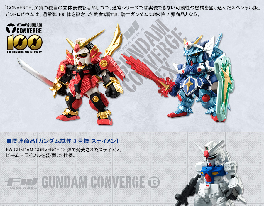 ガンダム食玩ポータル FW GUNDAM CONVERGE EX07 RX-78GP03 ガンダム