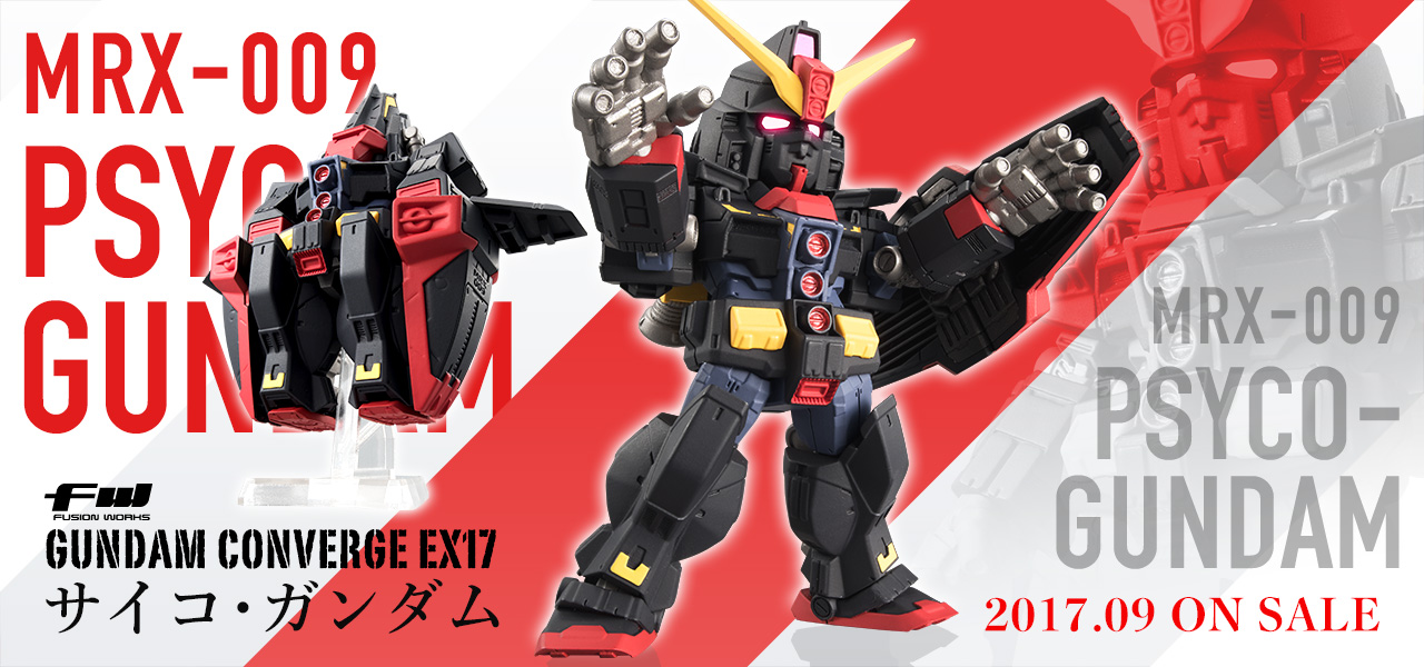 FW Gundam Converge EX17 MRX-009 Psyco Gundam