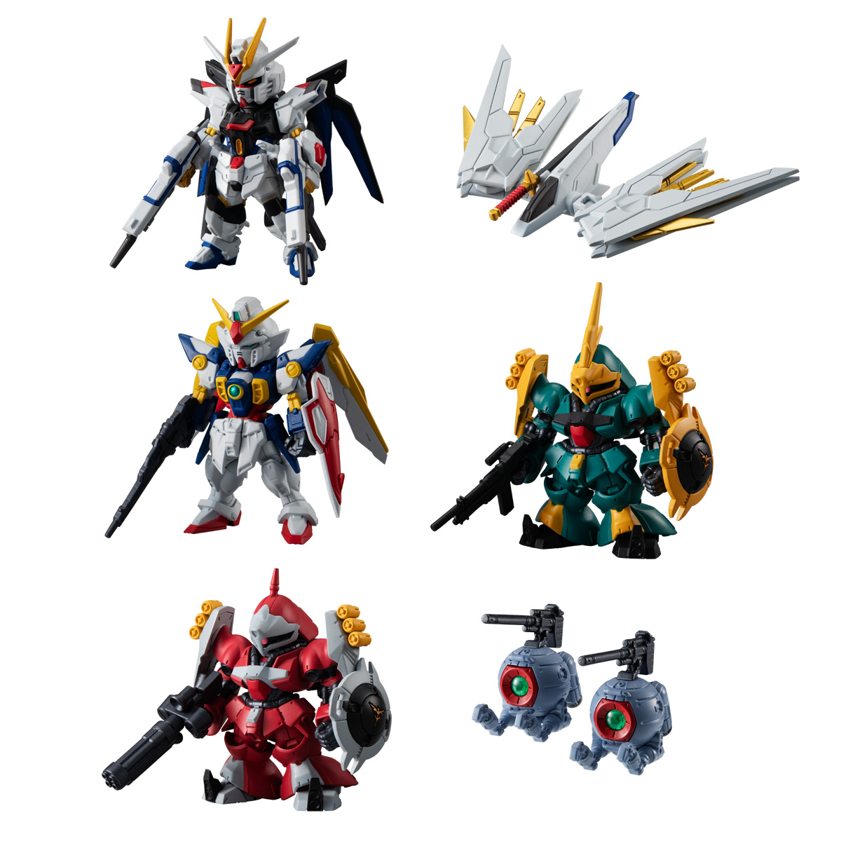 ガンダム食玩ポータル FW GUNDAM CONVERGE EX14 ナイチンゲール 