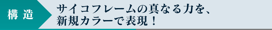 構造 - サイコフレームの真なる力を、新規カラーで表現！