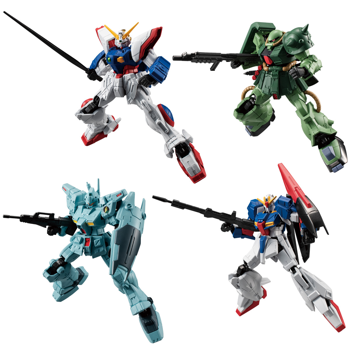 BANDAI 機動戦士ガンダム G frame FA 02 03 04 8*3 24種コンプセット