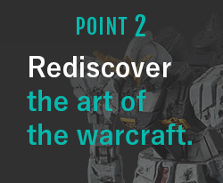 POINT2 Rediscover the art of the warcraft.