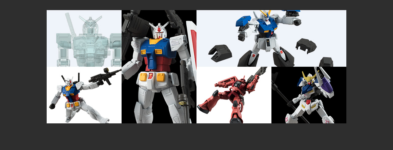 POINT 2 進化したハイクオリティSDガンダム