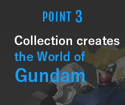 POINT3 Collection creates the World of Gundam