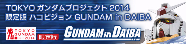 ハコビジョン 限定版 GUNDAM in DAIBA