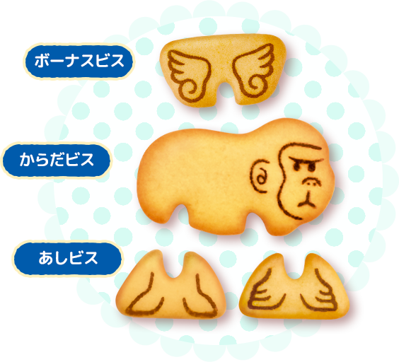 ボーナスビス からだビス あしビス