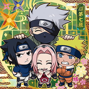 NARUTO-ナルト- 疾風伝 忍界シールウエハース vol.2
