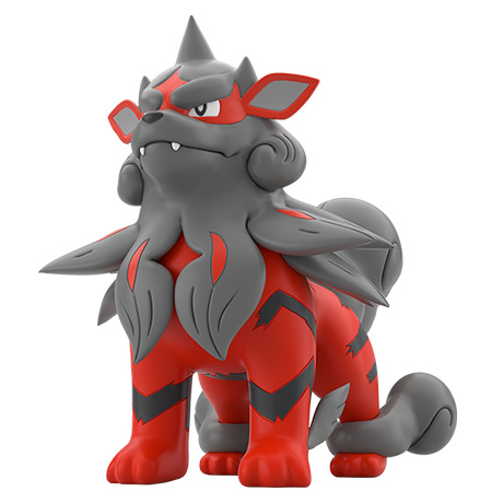 ウィンディ(ヒスイ) ウインディ（ヒスイのすがた）｜ポケモンフィギュア図鑑｜ポケモン