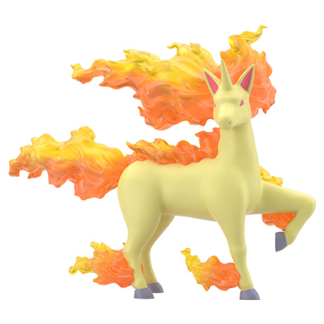 【コウヘイ】ギャロップ　オーキド博士　スケールワールド ポケモンスケールワールド カントー地方 オーキド博士セット
