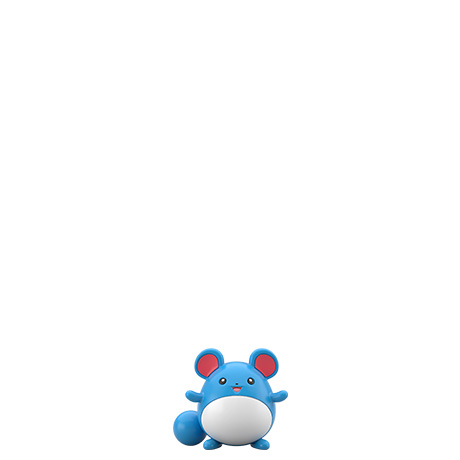 マリル｜ポケモンスケールワールド図鑑｜ポケモンスケールワールド