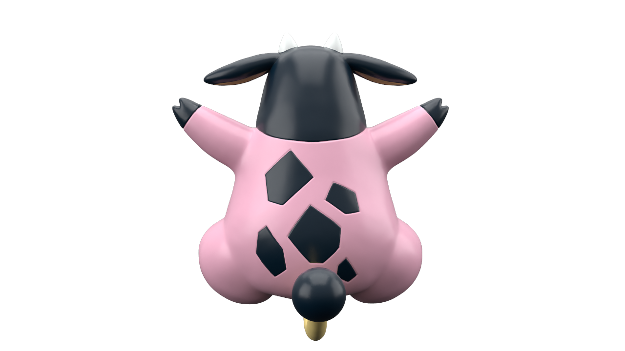 ミルタンク｜ポケモンスケールワールド図鑑｜ポケモンスケールワールド 