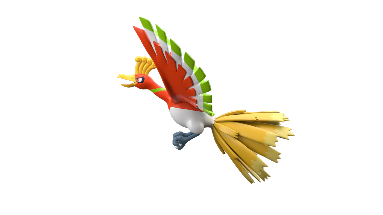 スケールワールド　ホウオウ ポケモンスケールワールド ホウオウ フィギュア｜トレファクONLINE