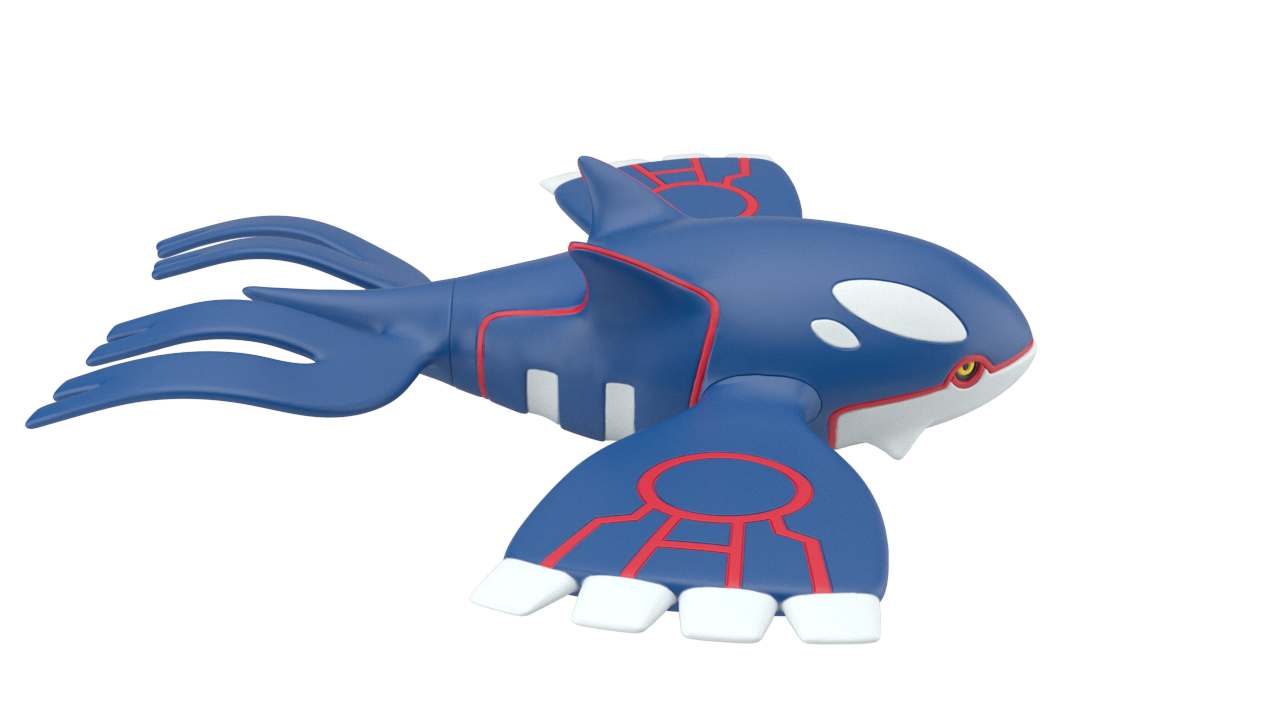 カイオーガ｜ポケモンスケールワールド図鑑｜ポケモンスケールワールド 