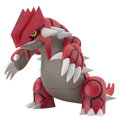 ポケットモンスター　ポケモンスケールワールド　グラードン バンダイPokemon グラードン｜ポケモンフィギュア図鑑｜ポケモンスケールワールド