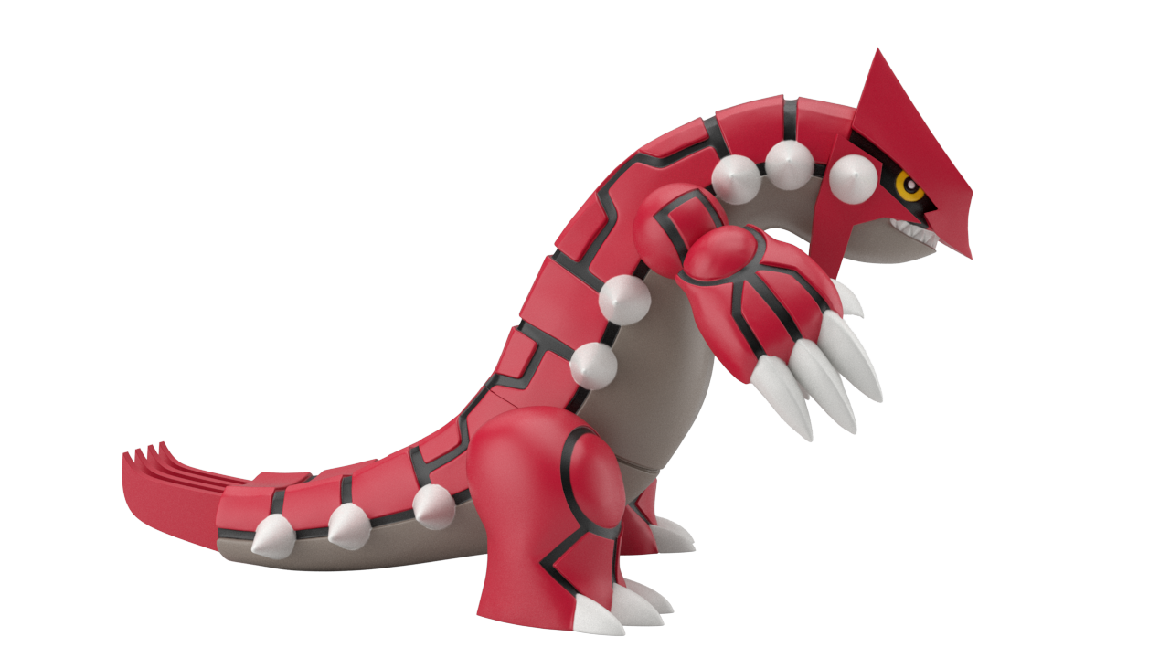 グラードン｜ポケモンスケールワールド図鑑｜ポケモンスケールワールド