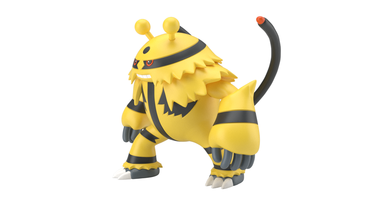 エレキブル｜ポケモンフィギュア図鑑｜ポケモンスケールワールド