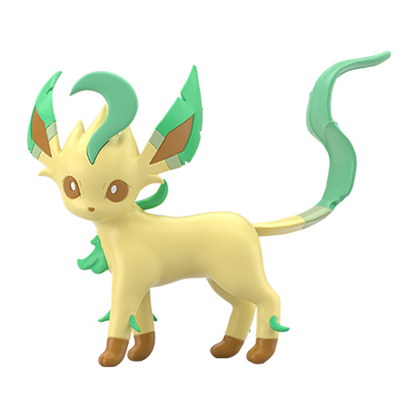 リーフィア｜ポケモンフィギュア図鑑｜ポケモンスケールワールド