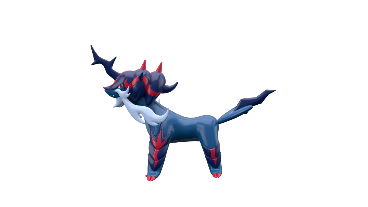 ダイケンキ（ヒスイのすがた）｜ポケモンスケールワールド図鑑