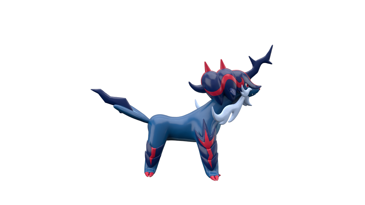 ダイケンキ（ヒスイのすがた）｜ポケモンスケールワールド図鑑