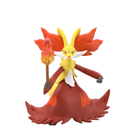 マフォクシー｜ポケモンフィギュア図鑑｜ポケモンスケールワールド