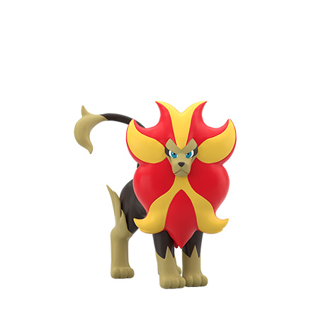 カエンジシ（オスのすがた）｜ポケモンフィギュア図鑑｜ポケモン