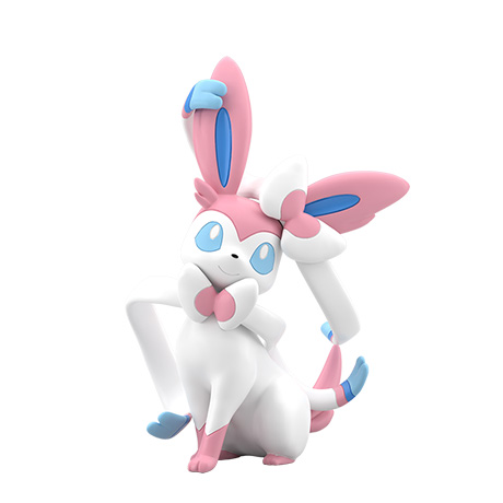 ニンフィア｜ポケモンフィギュア図鑑｜ポケモンスケールワールド