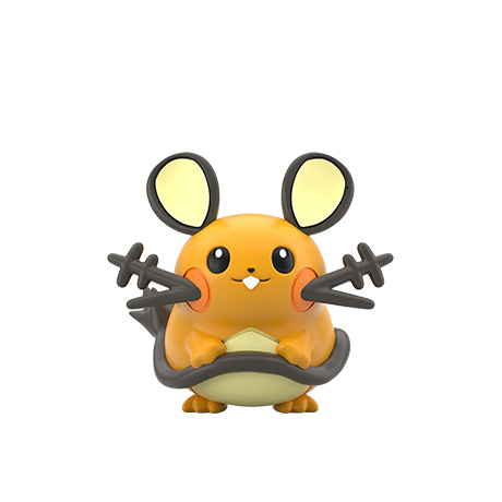 デデンネ｜ポケモンフィギュア図鑑｜ポケモンスケールワールド