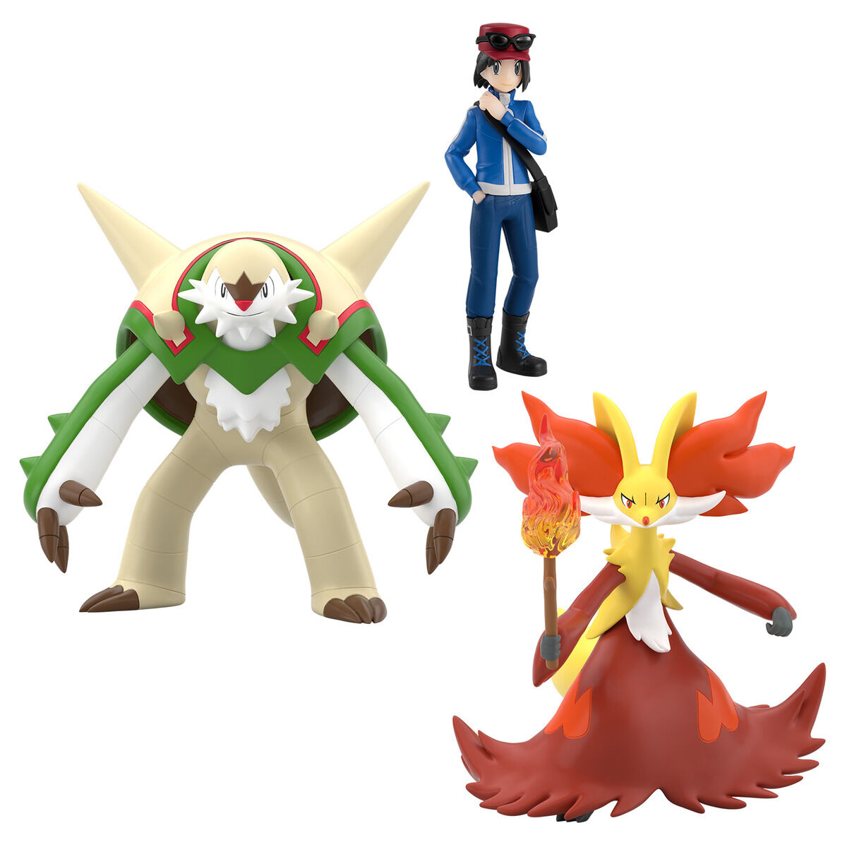 ポケモンスケールワールド カロス地方 カルム＆ブリガロン＆マフォクシー