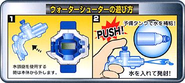 パワータイムウォーターシューターＮＥＯ-遊び方