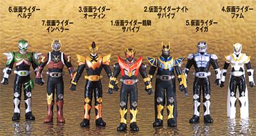 仮面ライダーシリーズ 仮面ライダー龍騎３ バンダイキャンディトイ