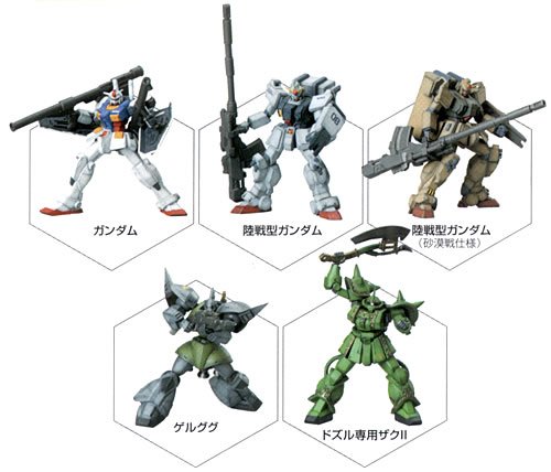 ガンダムアルティメットオペレーション７｜バンダイキャンディトイ