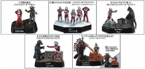 ウルトラ怪獣戯画　ウルトラ兄弟激闘史　　シークレット「ウルトラＱ　ペギラが来た！」単品