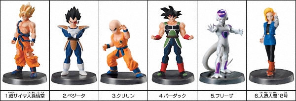 ドラゴンボールリアルワークス　覚醒！！超サイヤ人編商品一覧