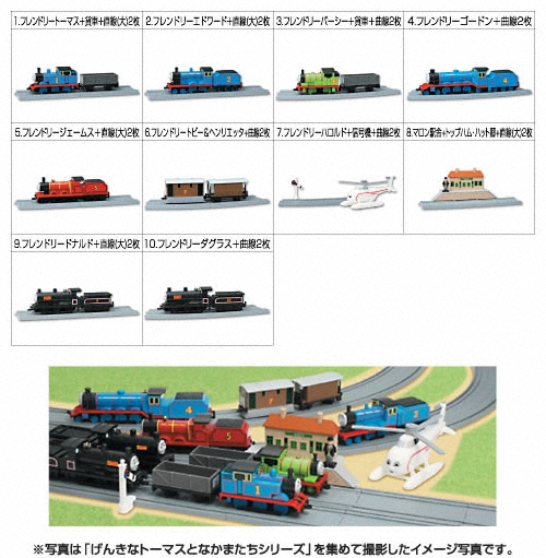 げんきなトーマスとなかまたち３　商品一覧