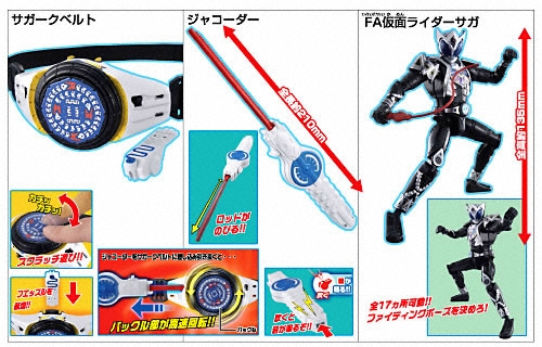 降臨！仮面ライダーサガ　商品一覧