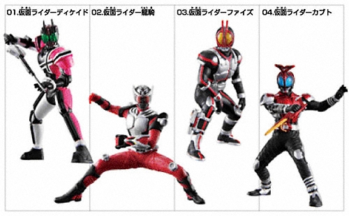 ＨＤＭ創絶　仮面ライダー　仮面ライダーディケイド参戦！！　商品一覧