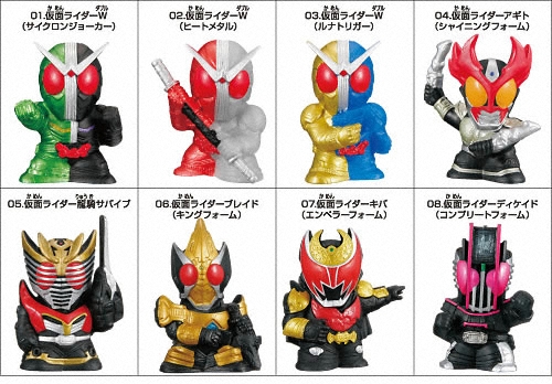 仮面ライダーキッズ「仮面ライダーＷ登場!」編　商品一覧