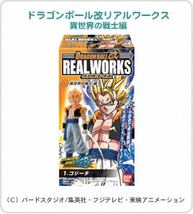 ドラゴンボール改リアルワークス　異世界の戦士編 パッケージ