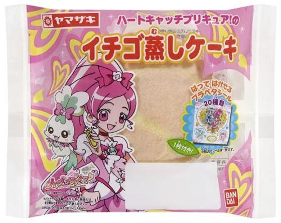 ﾊｰﾄｷｬｯﾁﾌﾟﾘｷｭｱ！のｲﾁｺﾞ蒸しｹｰｷ