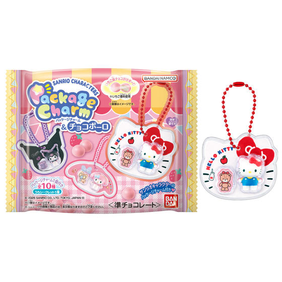 サンリオキャラクターズ パッケージチャーム&チョコボーロ（再販）