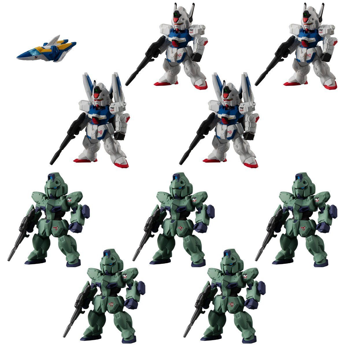 ガンダムコンバージ コア 機動戦士Vガンダム シュラク隊セット