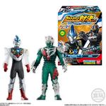 ソフビヒーローVSウルトラマン対決セット　ウルトラマンオーブ絆の力編