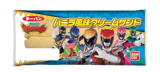 獣電戦隊キョウリュウジャー バニラ風味クリームサンド