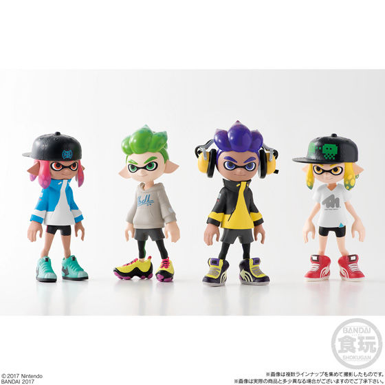 スプラトゥーン2 きせかえギアコレクション｜発売日：2017年12月25日 ...